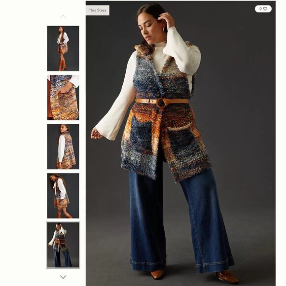 Anthropologie Spacedye Sweater Vest - Picture 1 of 5